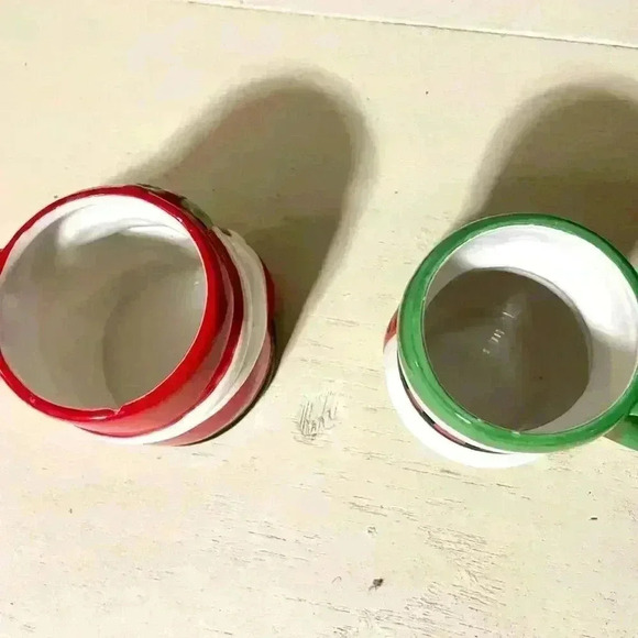 Holiday Santa‎ and Snowman Ceramic Mugs - Picture 6 of 7